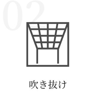吹き抜け