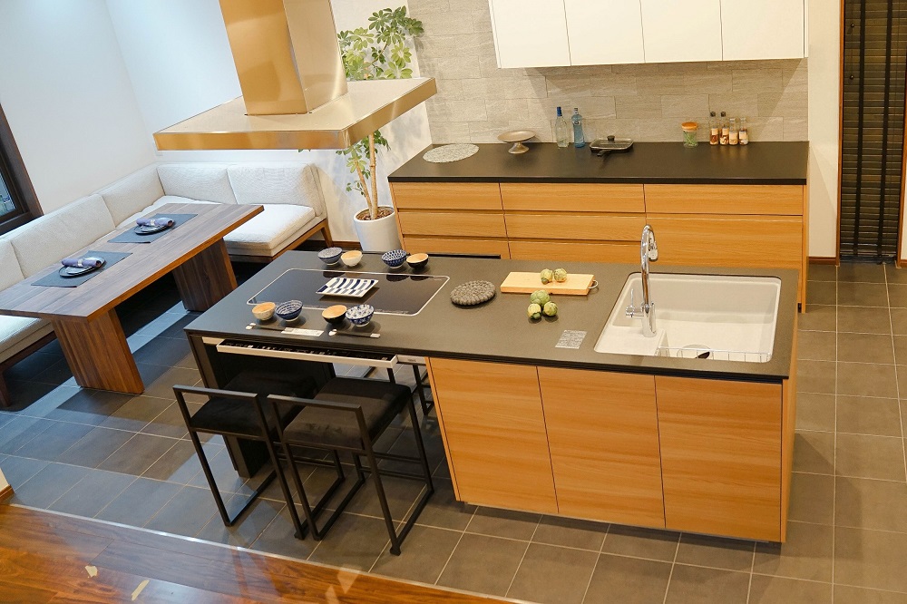 キッチンからでも楽しむ