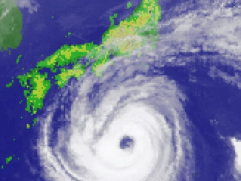 年々増加する台風の大型化⁈