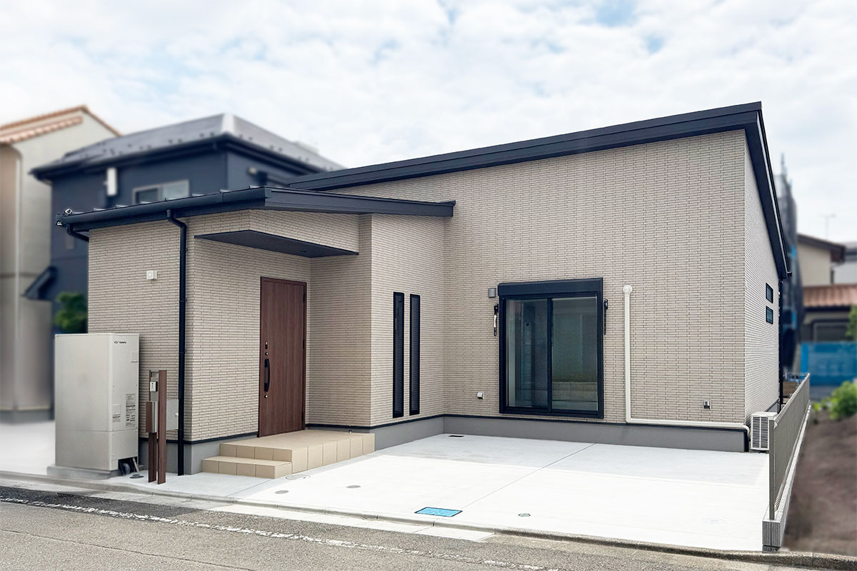 ふたりの毎日にちょうどいい、平屋の住まい