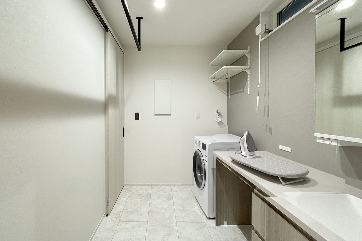 ゆとりの時間が生まれる、スムーズな家事動線