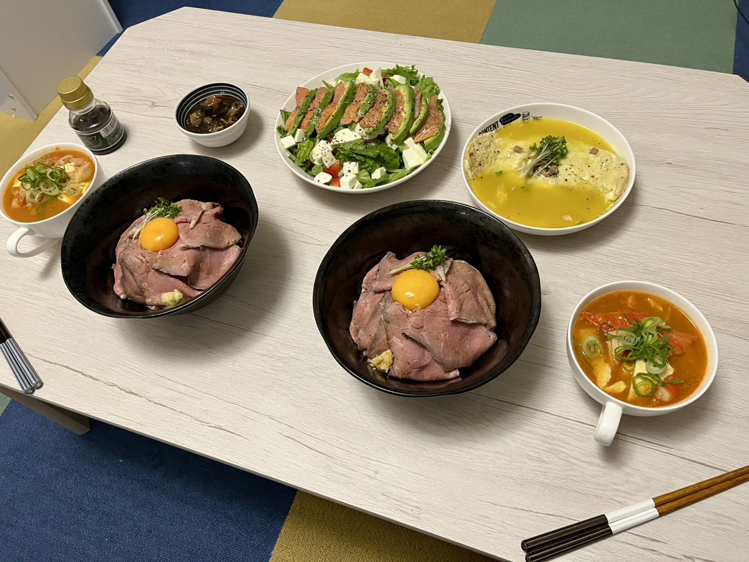 我が家の食卓(休日編)