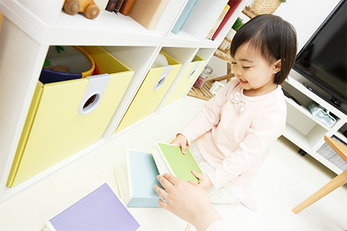 収納計画で、自分でできるを育てる
